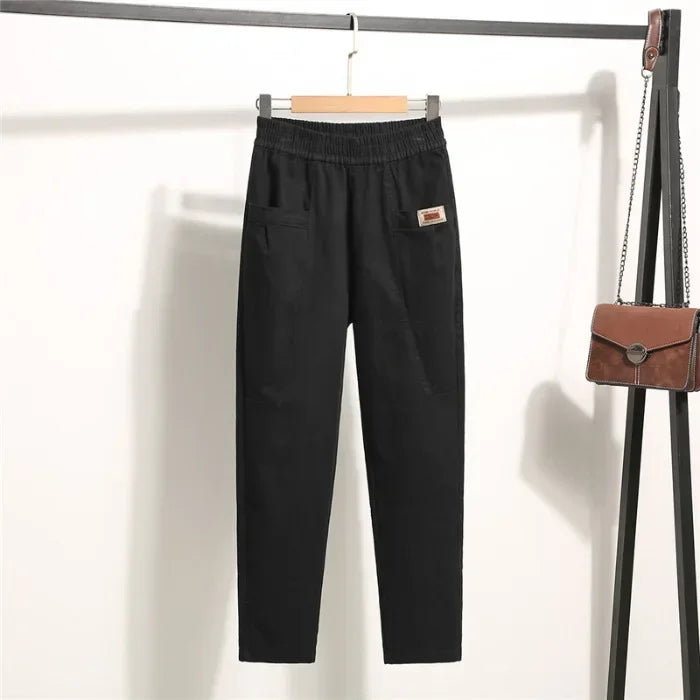 Calça Marelise™ Com Bolsos Amplos e Cós Ajustável