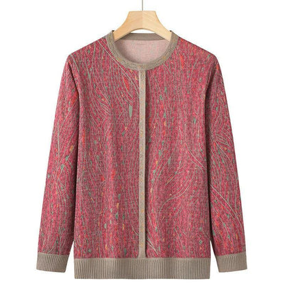 Blusa Manga Longa Flor de Liz™ com Detalhes em Strass e Tecido em Algodão / A Campeã de Elogios do Outono Inverno 2024!