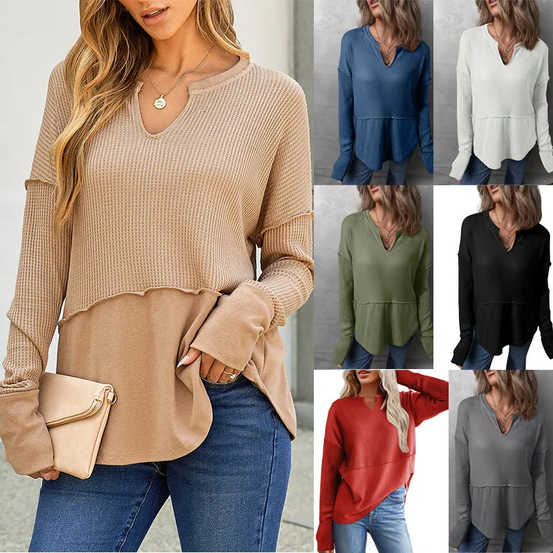 Blusa Elowen™ com Corte Moderno e Estilo Casual Chic