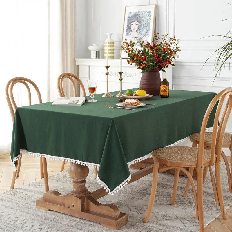 Toalha de Mesa Home Decor™ / Transforme sua sala de jantar com um toque de elegância e sofisticação!