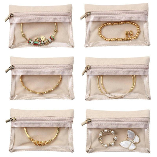 Kit Extra Porta-Joias Rainha Elizabeth™ / 6 Unidades de Bolsas para Organização Perfeita