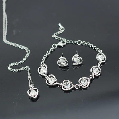 Conjunto Coração do Oceano/ A Escolha Ideal para Revelar sua Elegância e Sofisticação em Qualquer Evento!