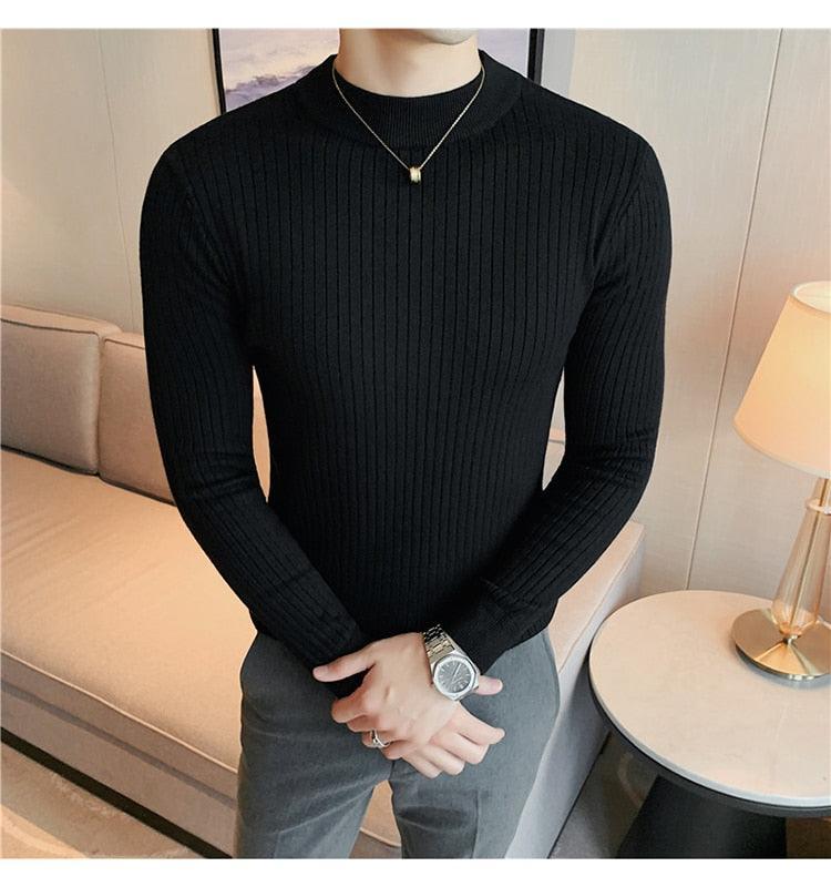 Suéter Masculino em Lã - ComfortBlend / A Melhor Opção para te Manter Aquecido em todas as Ocasiões!
