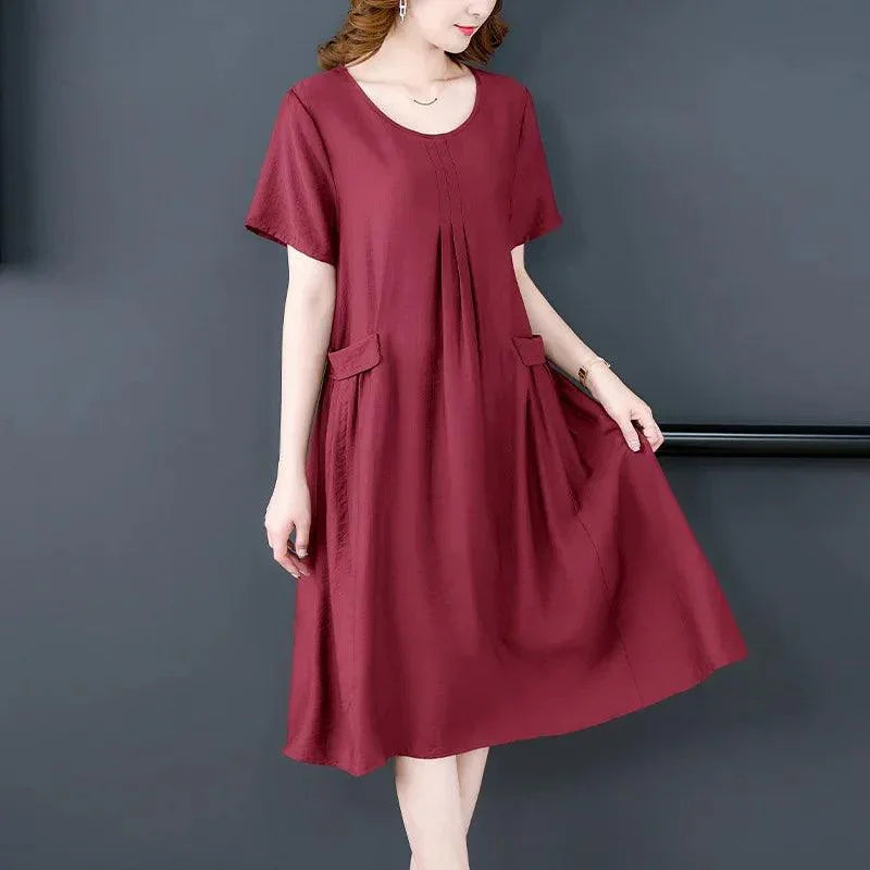 (Super Promo: Compre 1 e Leve 2) Vestido Mélane Super Soltinho com Bolsos / Elegância Descomplicada para o Calor!
