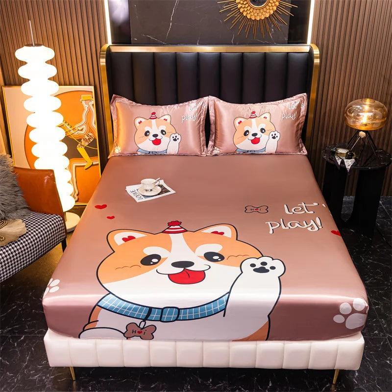 Jogo de Lençol e Fronhas - SonhoEstampado / Transforme Seu Quarto Em Um Oásis Da Moda!