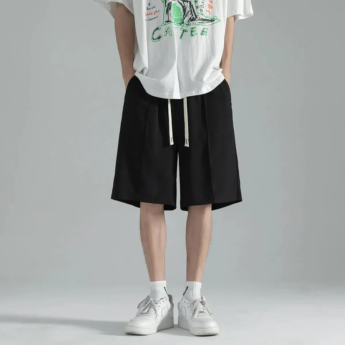 (Compre 2, Leve 3) Shorts Vincenzo™ Deluxe / Toque Italiano em Seda Gelo para o Conforto Exclusivo!