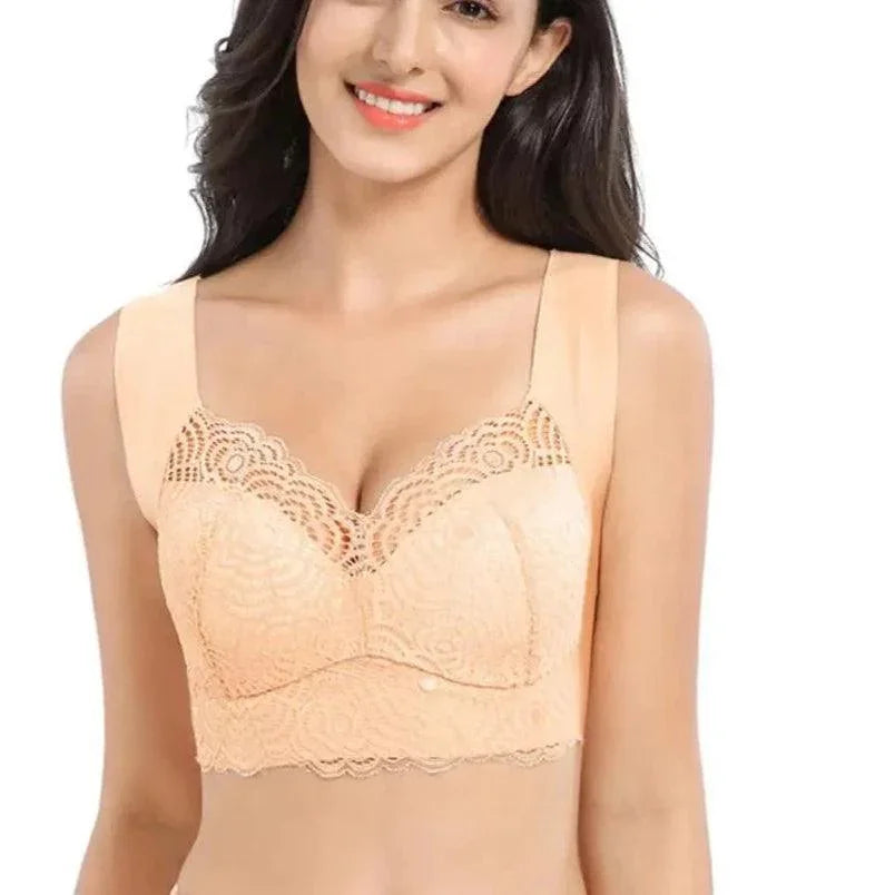 Kit de Sutiãs Modeladores Allure™ em Seda Gelada com Renda  / Os Campeões em Conforto, Beleza e Sensualidade!