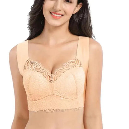 Kit de Sutiãs Modeladores Allure™ em Seda Gelada com Renda  / Os Campeões em Conforto, Beleza e Sensualidade!