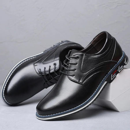 Sapato Masculino em Couro PU - Save Men  / Estilo e Conforto Unidos em Um só Sapato!