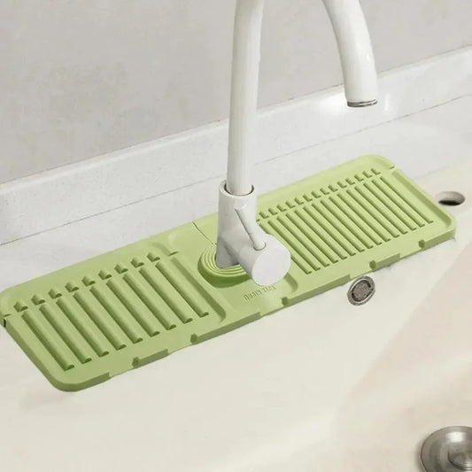 [COMPRE 1 E LEVE 3] Suporte de Silicone para Torneira Modern House™ / Diga Adeus ao Acúmulo de Água e Mantenha sua Pia Organizada e Seca!