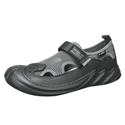 Sandália Masculina Explorer™ com Malha Respirável e Solado Ergonômico / Conforto e Estilo para Aventuras e Uso Diário!