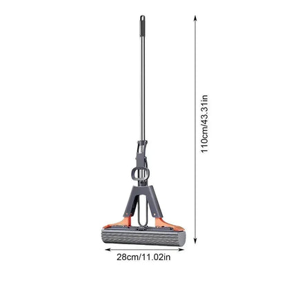 Rodo Mop Espremedor Modern Lar™ com Esponja Super Absorvente / Diga Adeus ao Esforço Excessivo e Tenha Pisos Sempre Limpos!