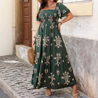 Vestido Elaris™ com Conforto Natural e Presença Delicada