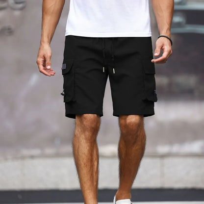 Shorts Zion™ em Malha Premium com Bolsos Funcionais