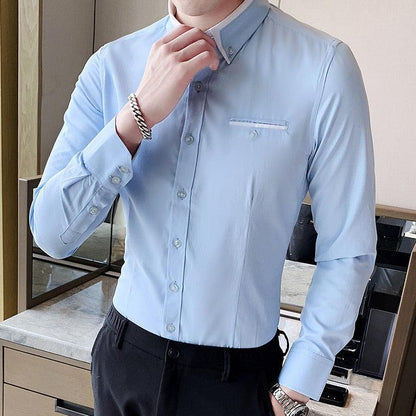 Camisa Social Manga Longa - FormalElite / A Sua Melhor Opção Quando o Assunto é Formalidade!