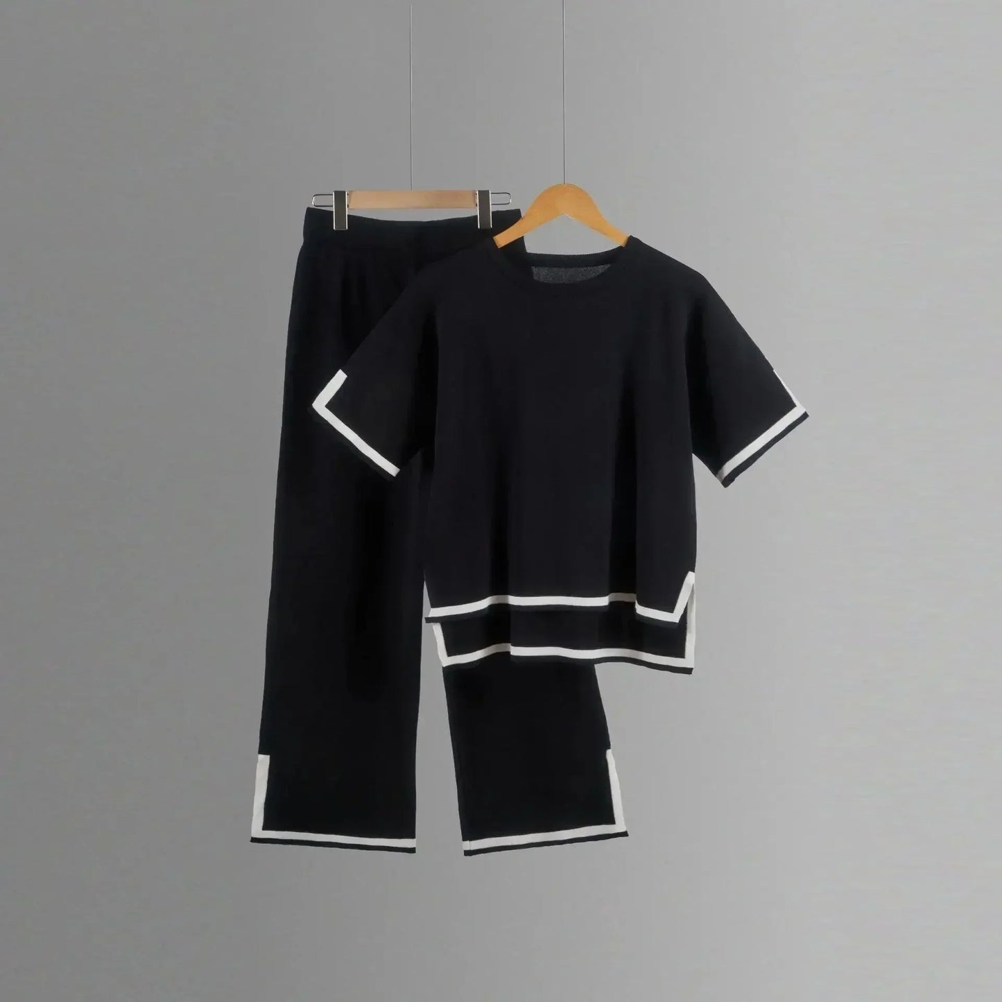 Conjunto Venezia Luxe™ em Viscose Premium com Abertura Lateral / Sofisticação e Conforto para a Mulher Estilosa!