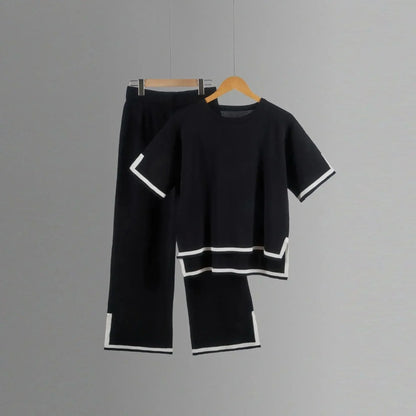 Conjunto Venezia Luxe™ em Viscose Premium com Abertura Lateral / Sofisticação e Conforto para a Mulher Estilosa!
