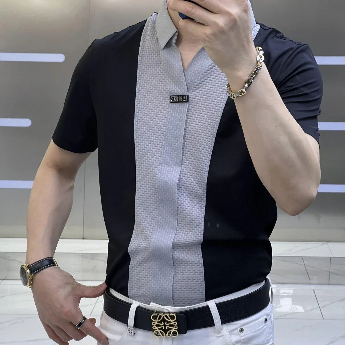 Camisa Polo KingMan™ Moda Italiana / Sofisticação e Elegância em Cada Detalhe!