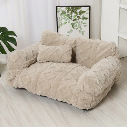Cama Pet Estilo Sofá Modern Lar™  Design Premium com Conforto Acolhedor