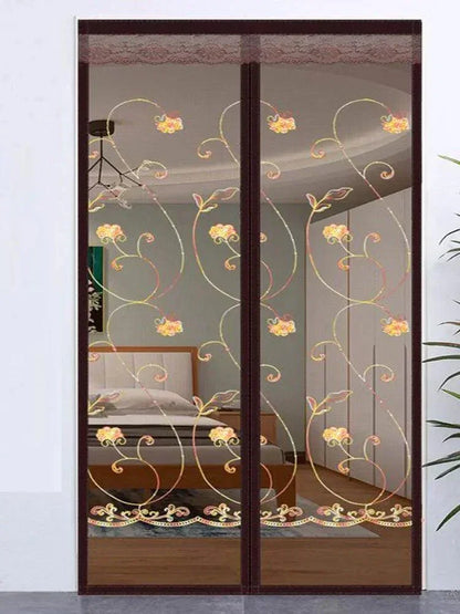 Cortina de Porta Magnética Modern Lar™ Fechamento Automático e Instalação sem Furos/ Diga Adeus aos Mosquitos e Mantenha Seu Ambiente Arejado e Livre de Pragas!