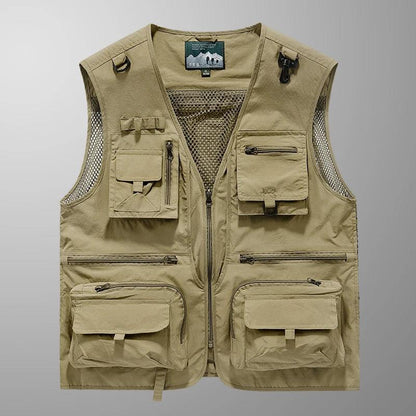 Colete Americano Maverick™ com Visual Tático Urbano e Multi-Bolsos /O Equilíbrio Entre Funcionalidade, Estilo e Presença Masculina.