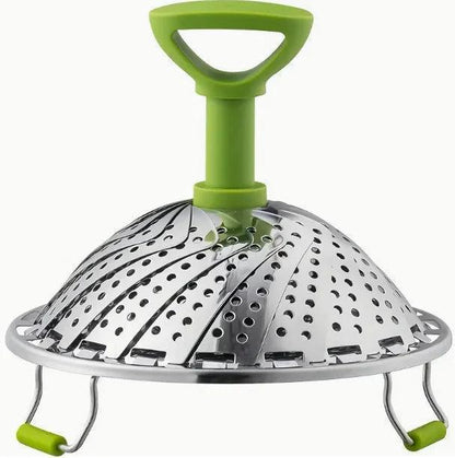Kit de 2 Bandejas Vaporizadoras Modern House™  / Perfeita para Cozinhar no Vapor com Sabor e Saúde!