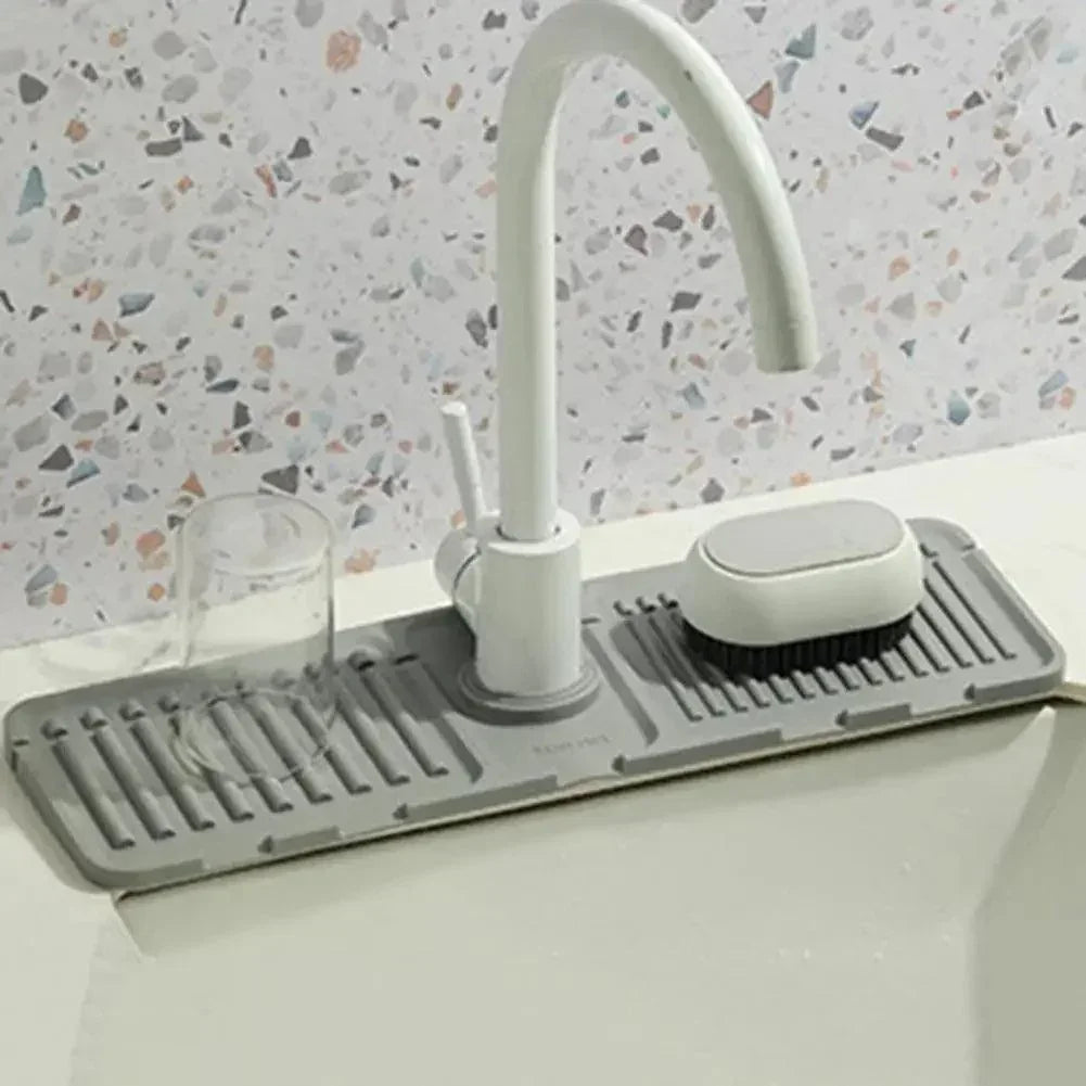 [COMPRE 1 E LEVE 3] Suporte de Silicone para Torneira Modern House™ / Diga Adeus ao Acúmulo de Água e Mantenha sua Pia Organizada e Seca!