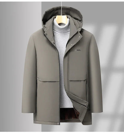 Casaco Alaska Prime™ com Forro Térmico e Design Impermeável / Estilo e Proteção em Dias de Frio Intenso!