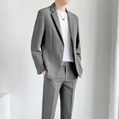 Novo Terno Casual Luxe™ - Luxo e Conforto no Terno Esporte Fino do Homem Atual