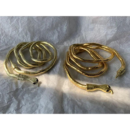 Colar Charme Serpente Flexível / O mais Elegante, Sofisticado e Sedutor para Todas as Ocasiões!