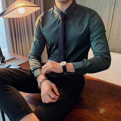 Camisa Social Manga Longa - Elegance Wear / A camisa social perfeita para ocasiões especiais