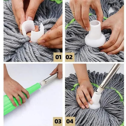 [COMPRE 1 E LEVE 2] Esfregão Modern Lar™ Com Microfibra Poderosa / Torção Automática Para Quem Leva a Limpeza a Sério!