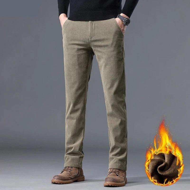 Calça Masculina Sanford™ com Interior em Veludo / A Escolha Perfeita para Manter-se Confortável e Aquecido!