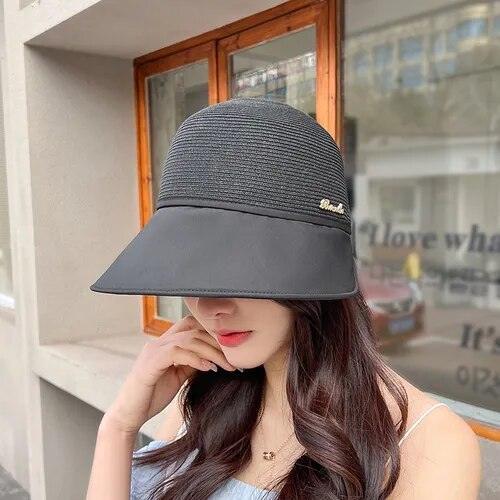 (Promoção Compre 1 Leve 2) Boné Estilo Sombreiro Soleil Charme™ - Seu Toque Elegante para Dias Ensolarados de Primavera e Verão!