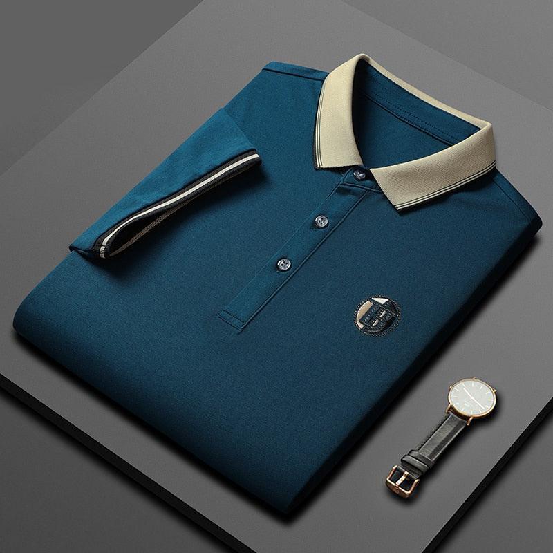 Camiseta Polo Baylor™ de Alto Padrão / Feita para Homens que Prezam Pelo Conforto e Estilo!