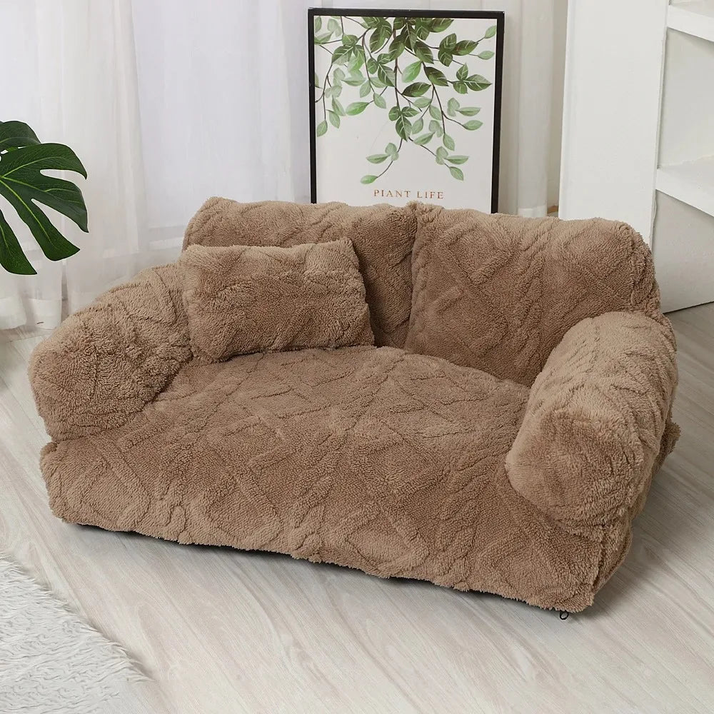 Cama Pet Estilo Sofá Modern Lar™  Design Premium com Conforto Acolhedor