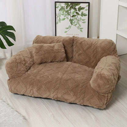 Cama Pet Estilo Sofá Modern Lar™  Design Premium com Conforto Acolhedor