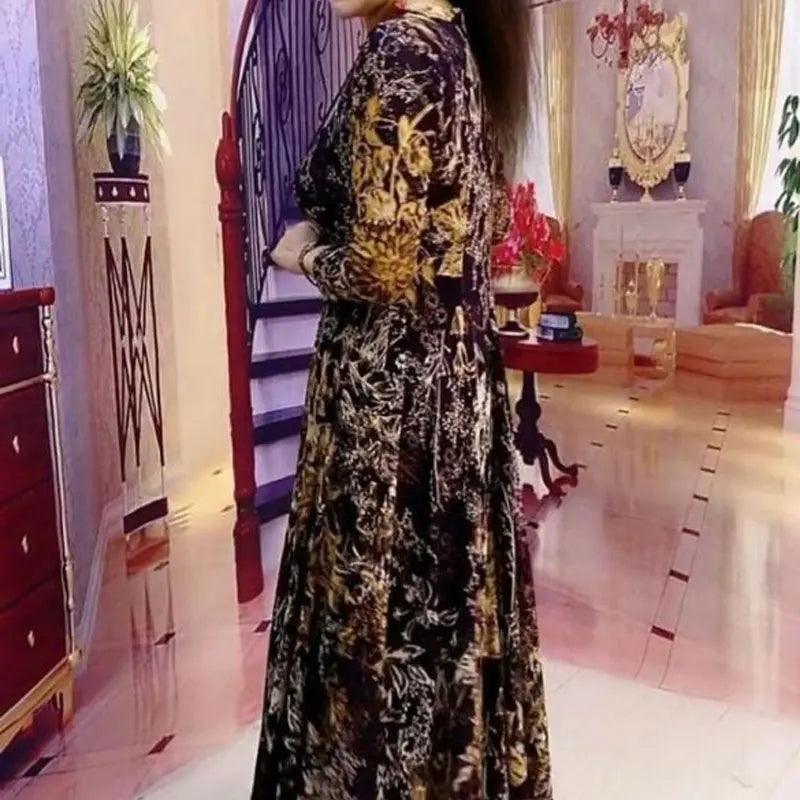 Vestido Floral Ammalia™ Elegância Natural com o Toque das Flores!
