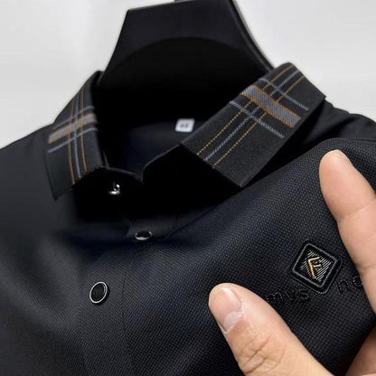 Polo Premium de Alto Padrão em Seda Gelo - Frank / Renomada no Mercado Internacional Agora Também Disponivel em Suas Mãos!