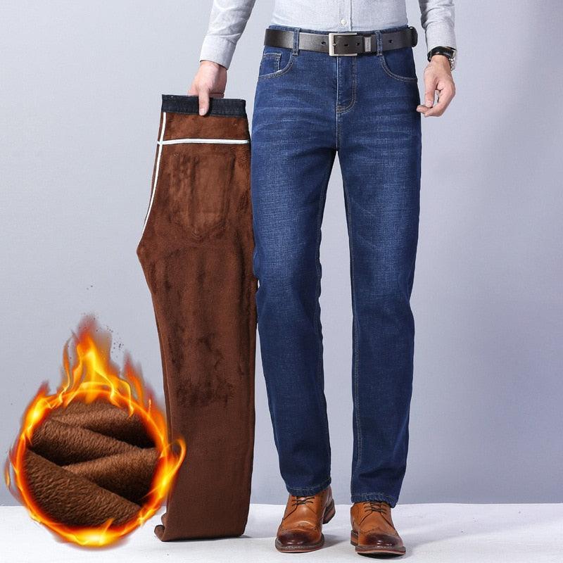 Calça Jeans Constantine™ com Interior Forrado e Caimento Premium