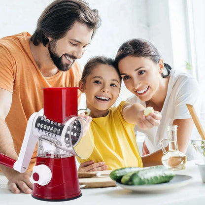 Novo Fatiador de Legumes Multifuncional CortaFácil™