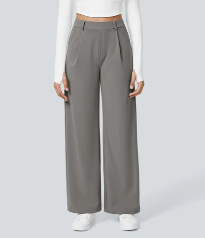 Calça Ipanema™ com Corte de Alfaiataria e Tecido Ultra Flexível / A Harmonia Perfeita entre Sofisticação e Liberdade de Movimento!