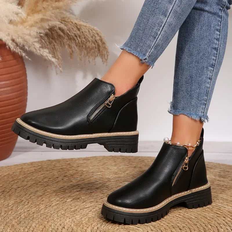 Bota Kallix™ com Cano Curto e Fechamento Lateral