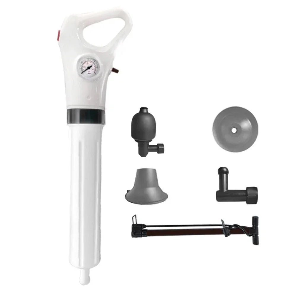 Desentupidor de Alta Pressão PowerFlush™ com Manômetro / Eficiência Máxima para Desobstrução Instantânea!