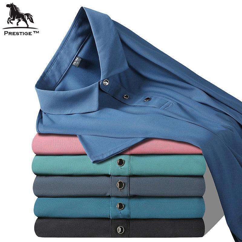 Polos Prestige™ de Alto Padrão em Seda Gelo / As Inigualáveis em Luxo, Conforto e Frescor!