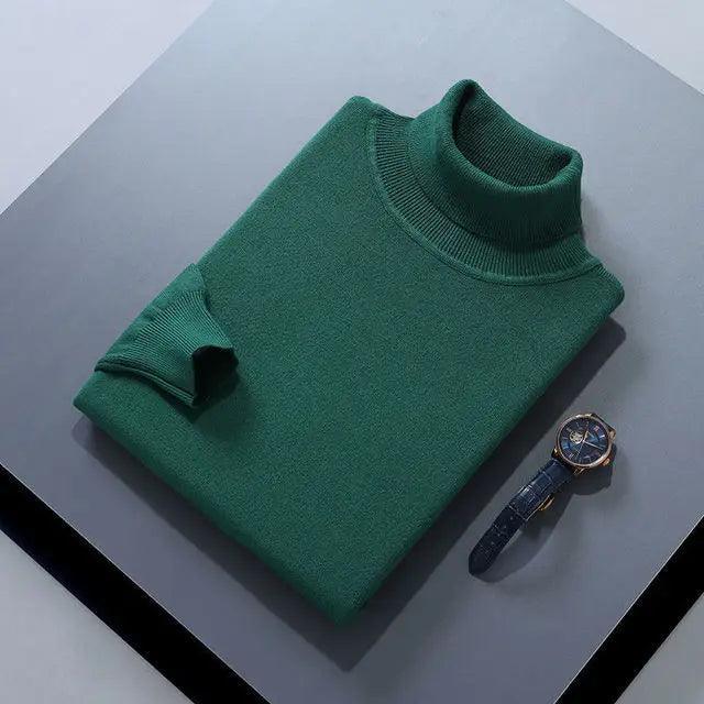 Suéter Premium Patagônia™ com Gola Alta / Elegância e Conforto com Toque de Cashmere!