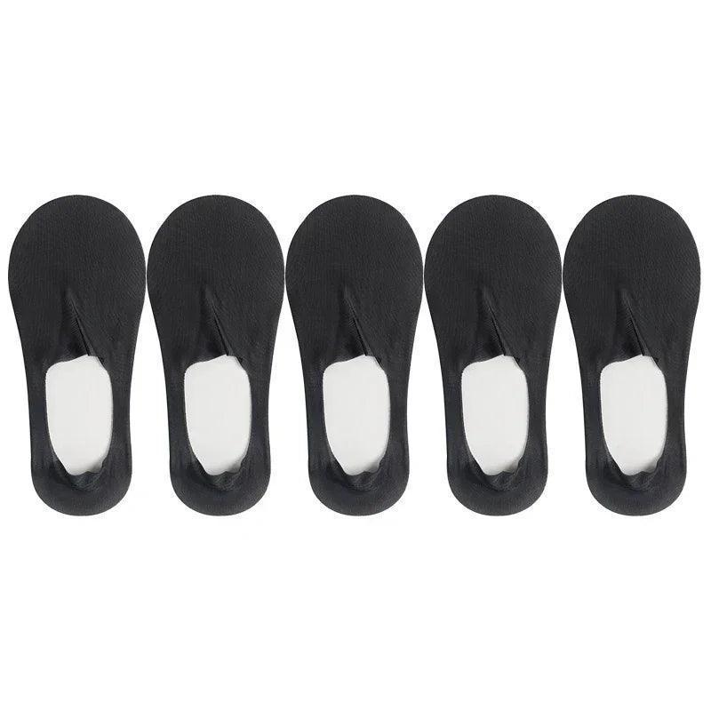 [COMPRE 5 E GANHE MAIS 5 PARES] Meias Invisíveis Super Respiráveis Conforto Perfeito™ / Sem Machucar, Sem Transpirar, Sem Escorregar!