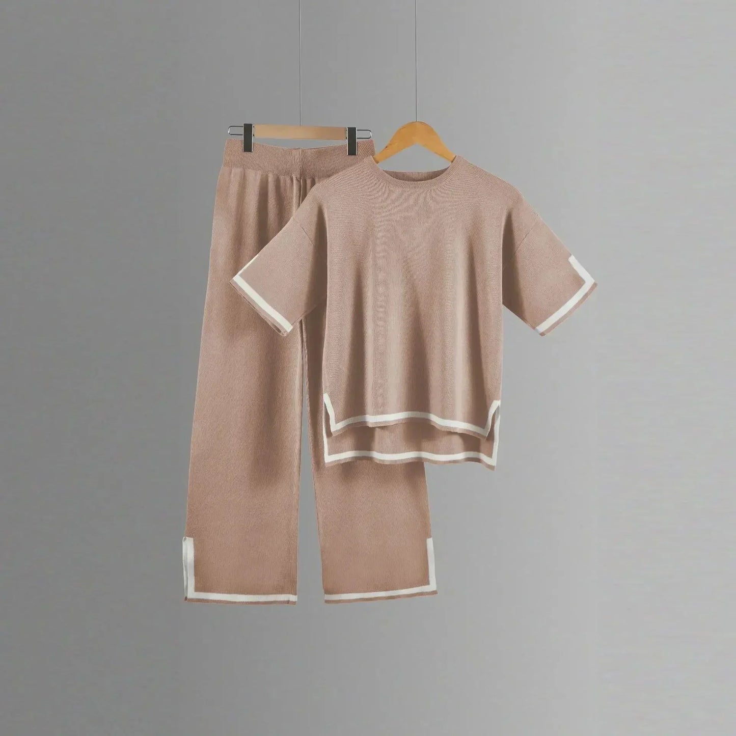 Conjunto Venezia Luxe™ em Viscose Premium com Abertura Lateral / Sofisticação e Conforto para a Mulher Estilosa!