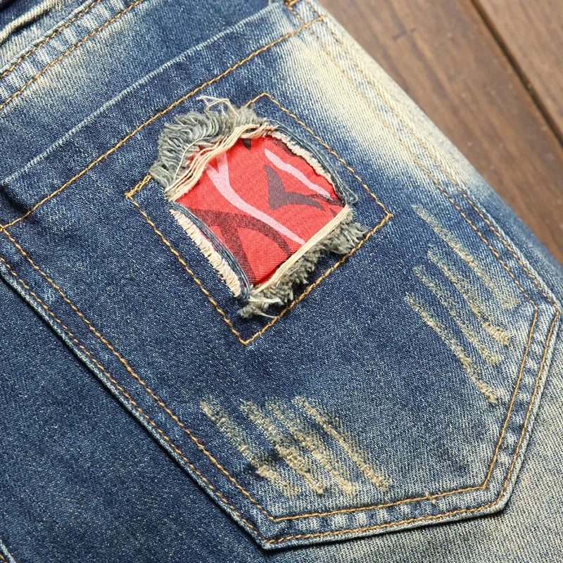 Shorts Dante™ em Jeans Premium com Lavagem Estonada