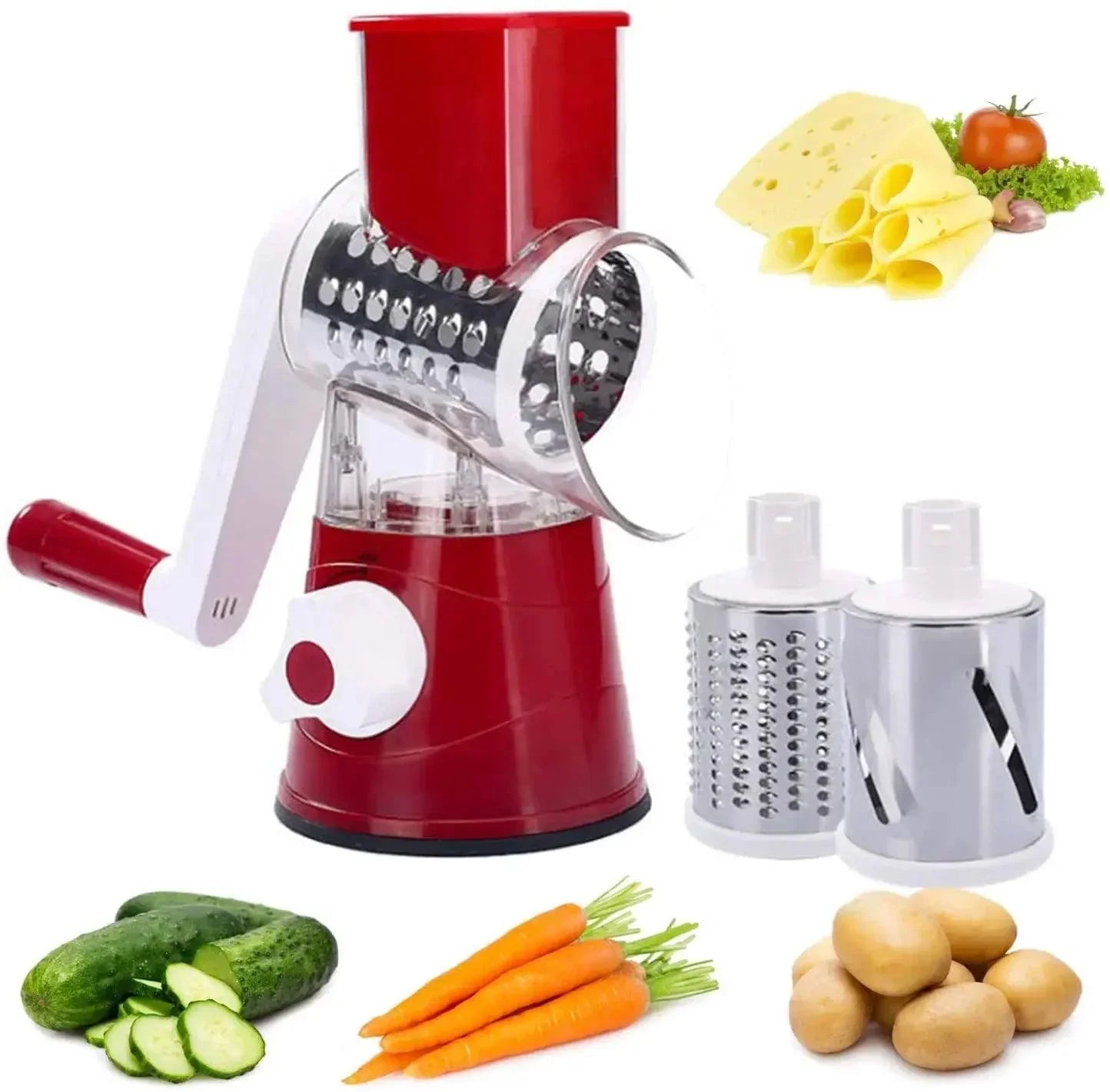 Novo Fatiador de Legumes Multifuncional CortaFácil™